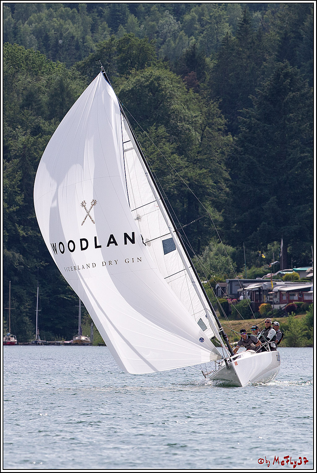 J70 - WOODLAND, 12.06.2021 Segelboot; Segeln; Woodland; Spinnaker; J70; Sorpesee; Sauerland